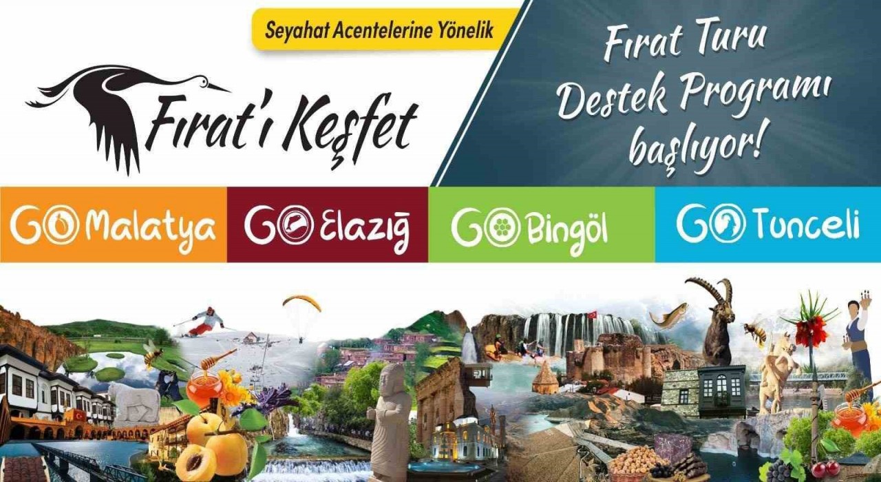 Fırat turu destek programı başlıyor