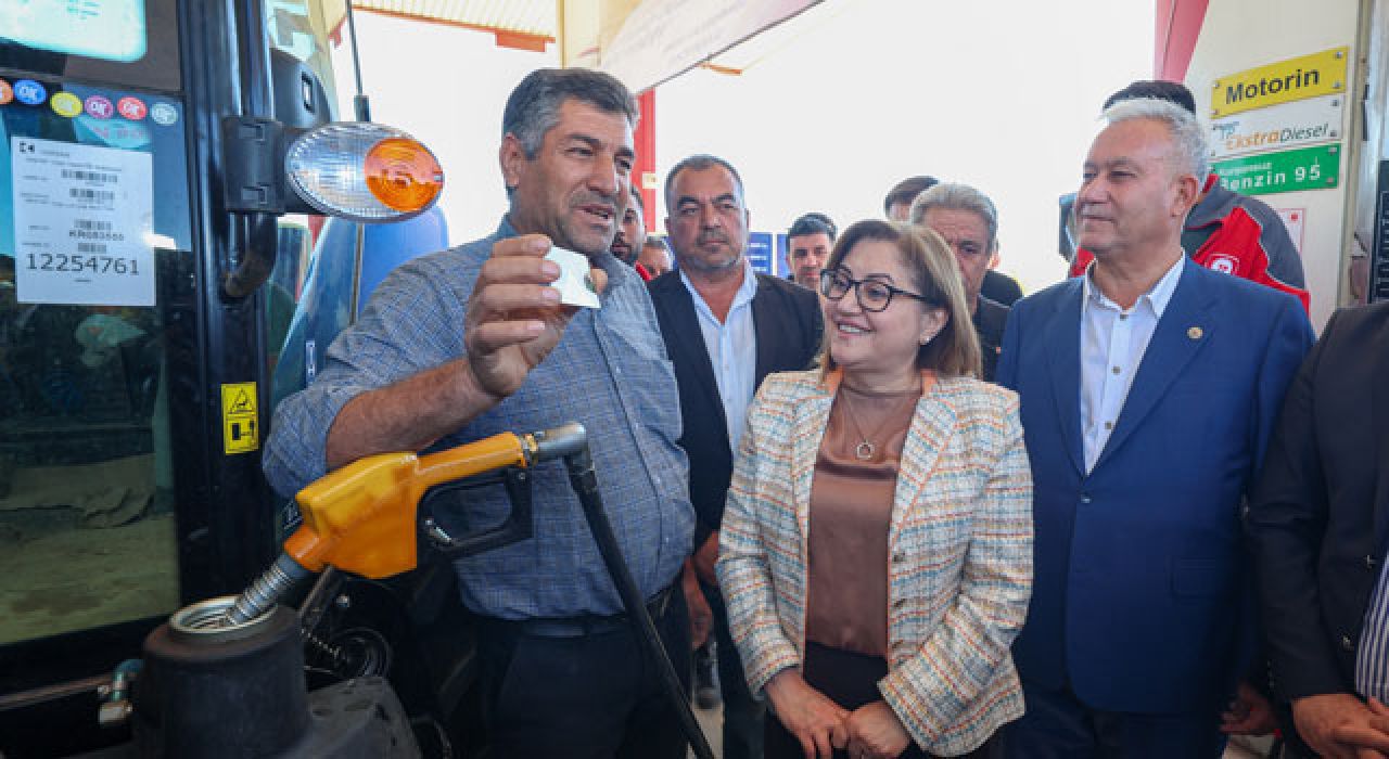 Gaziantep Büyükşehir’den Çiftçiye Mazot Desteği