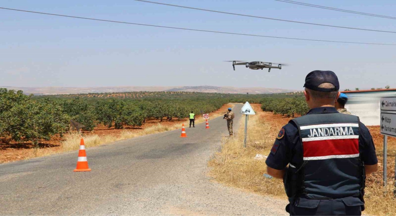 Gaziantepte jandarma ekipleri yeşil altın için nöbette
