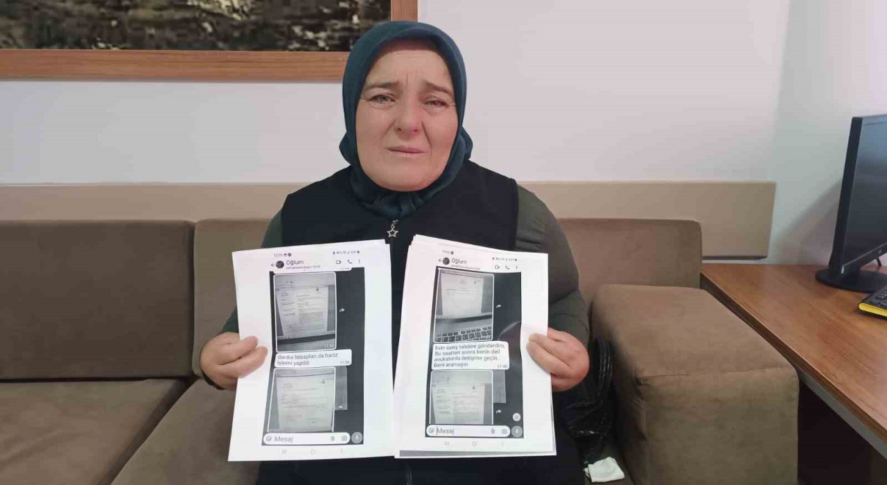 Gaziantepte vicdanları sızlatan olay: Şehit annesi oğlu tarafından dolandırıldı