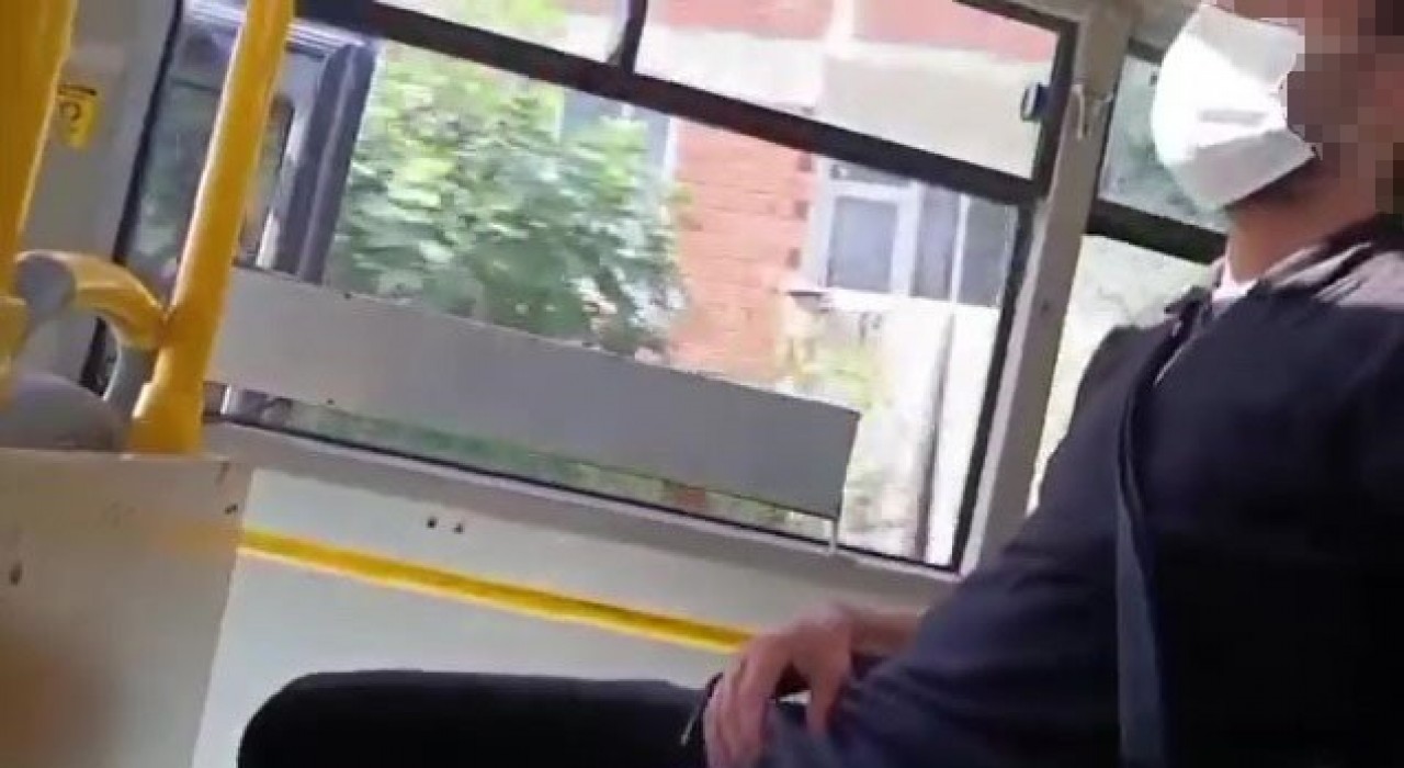 Gebzede otobüste taciz iddiasına gözaltı