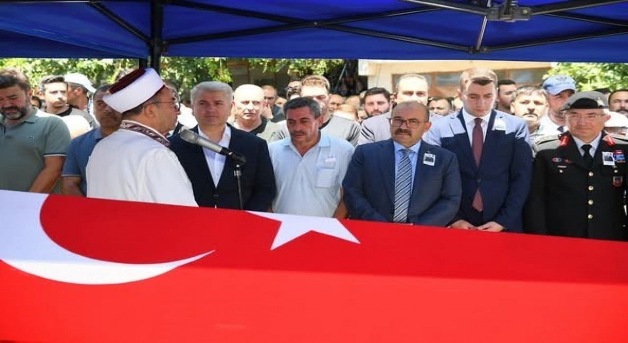 Genç astsubay memleketi Sındırgıda son yolculuğuna uğurlandı