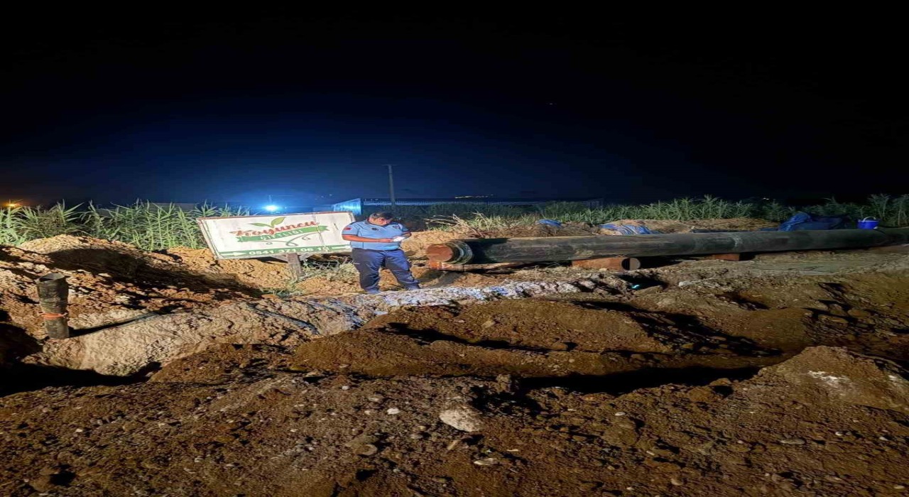 Germencik Belediyesinden izinsiz kazı operasyonu