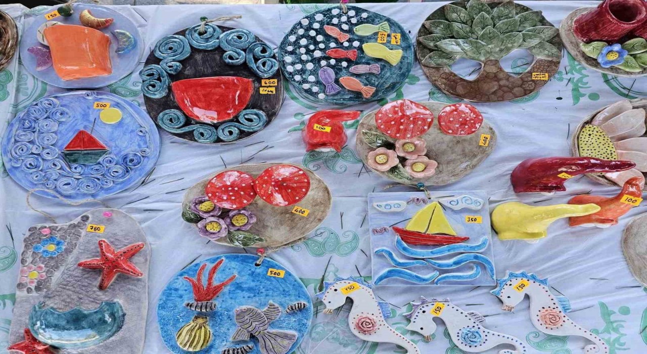 Gölcükte engelleri aşan sergi