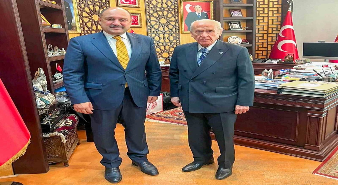 Gülpınardan MHP Genel Başkanı Devlet Bahçeliye ziyaret