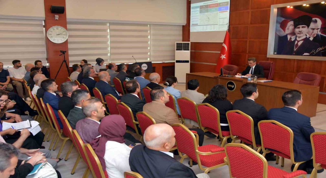 Gümüşhanede yılın 3üncü İl Koordinasyon Toplantısı yapıldı