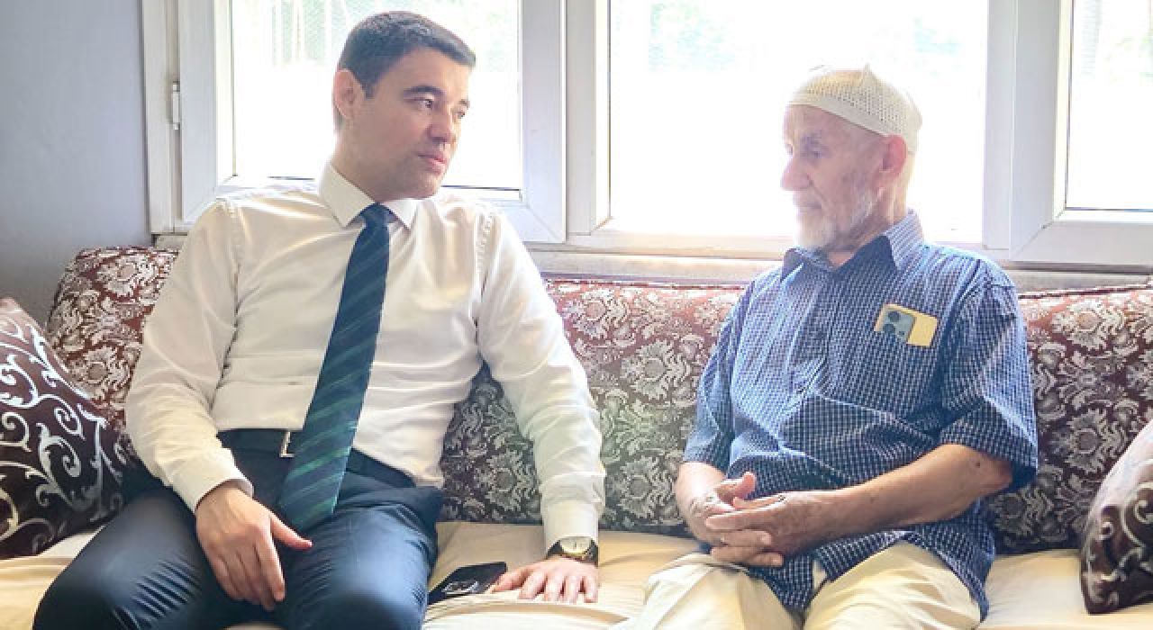 Hacdan Dönen Vatandaşa Kaymakam Özer’den Ziyaret