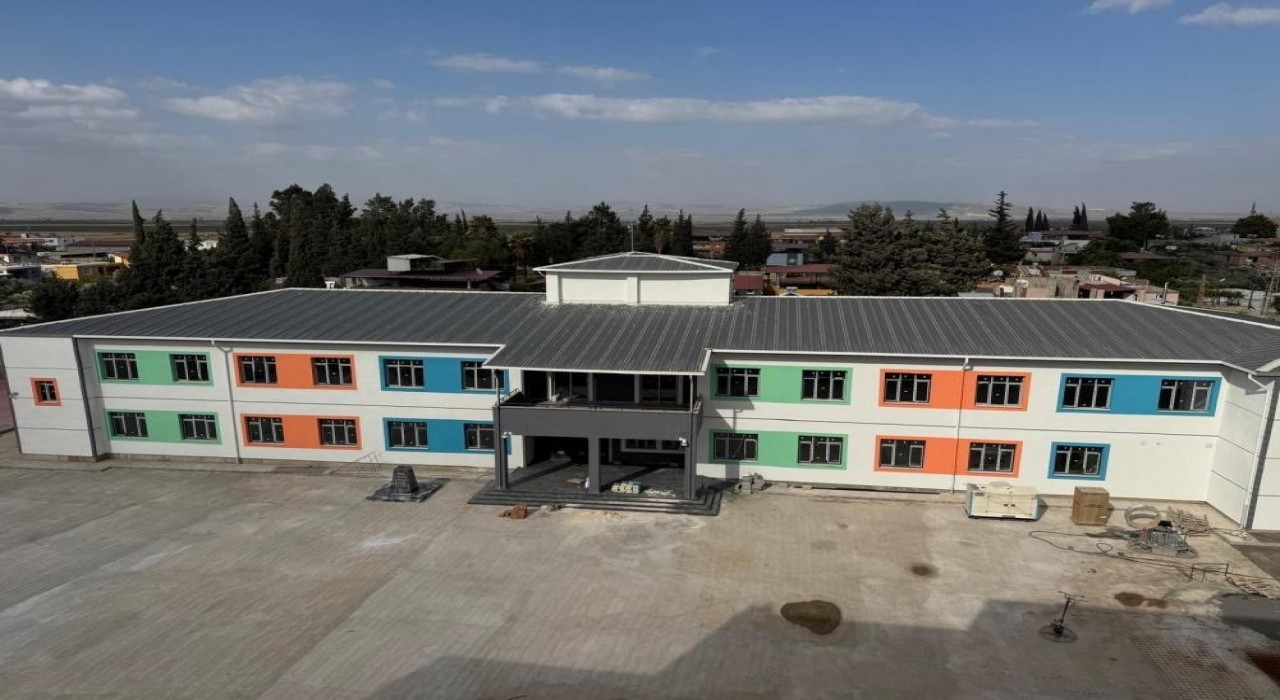 Hataya 12 sınıflı okul kazandırıldı