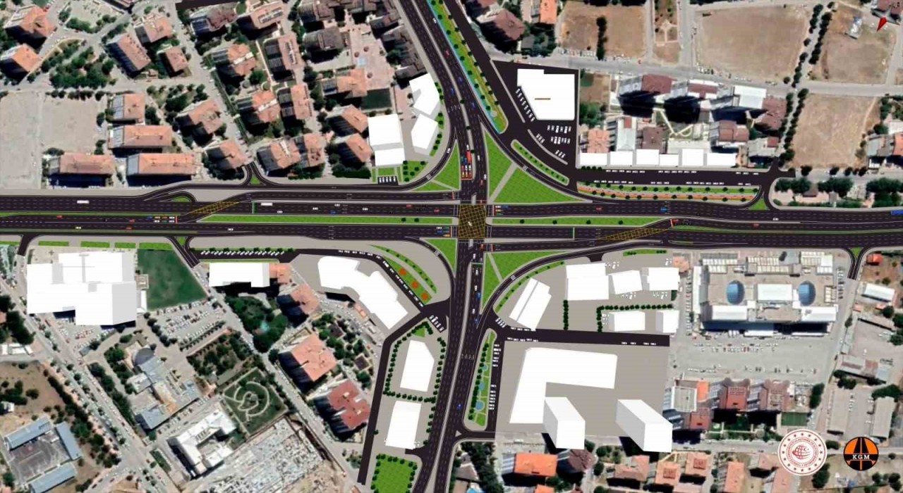 Hazardağlı Kavşağı düzenleme çalışmaları başlıyor