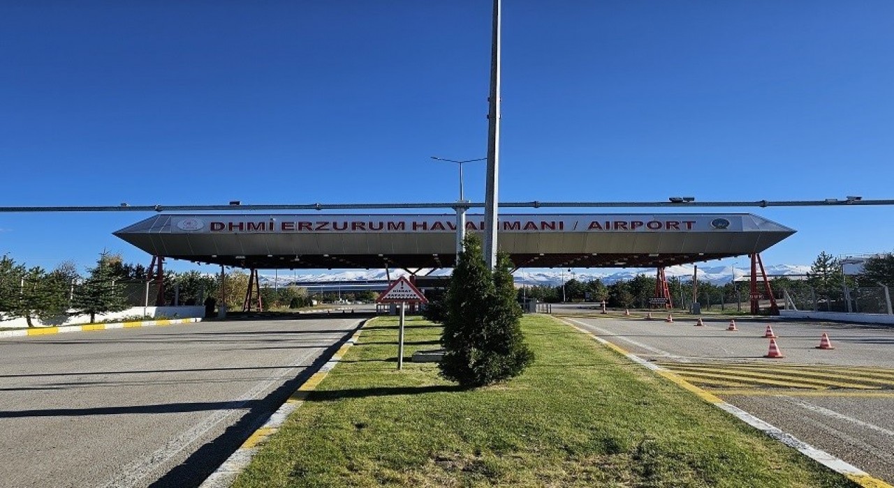 Haziran ayında Erzurum Havalimanında 103 bin 792 yolcuya hizmet verildi