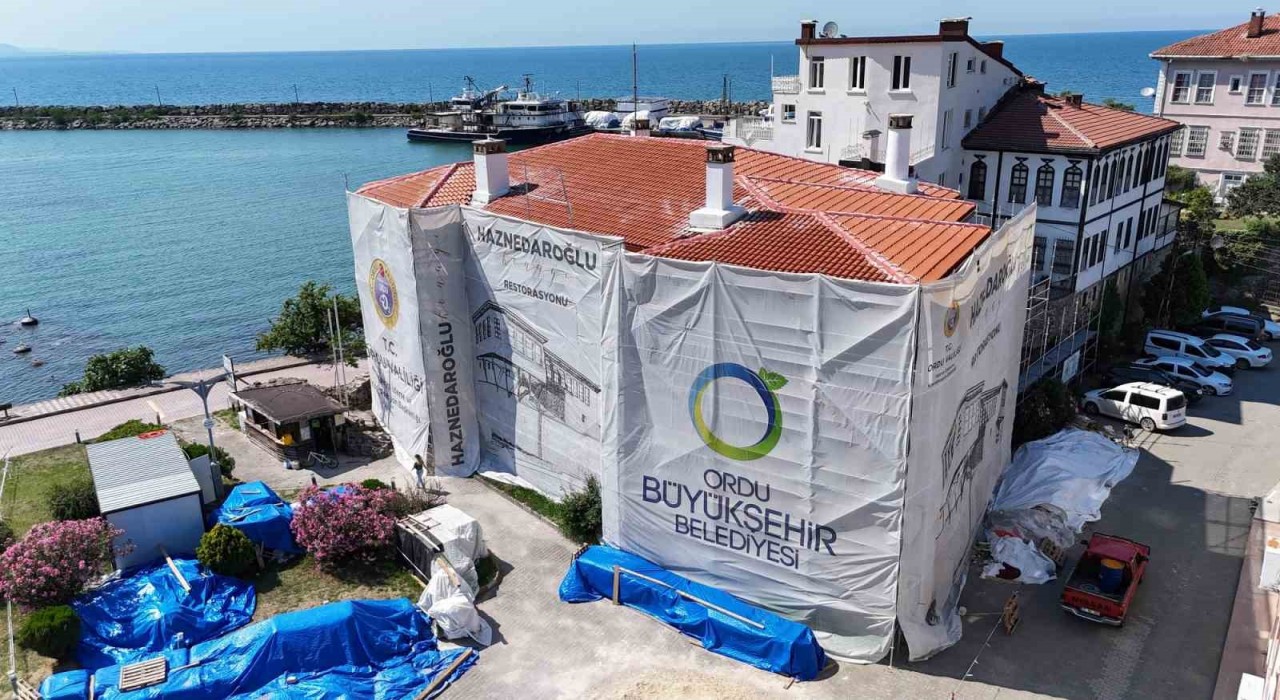 Haznedaroğlu Konağında restorasyon sürüyor: Kültürel miras, kent müzesiyle taçlanacak