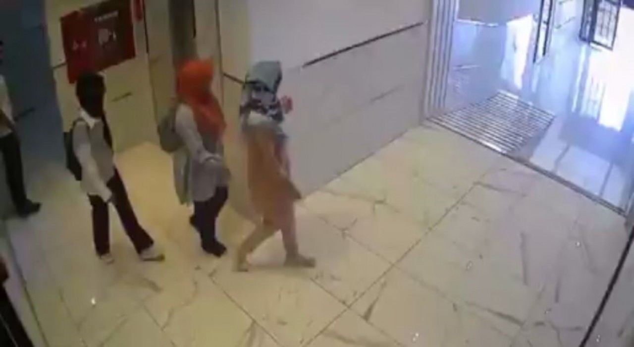 Hırsızlıklarını türbanla kamufle ettiler