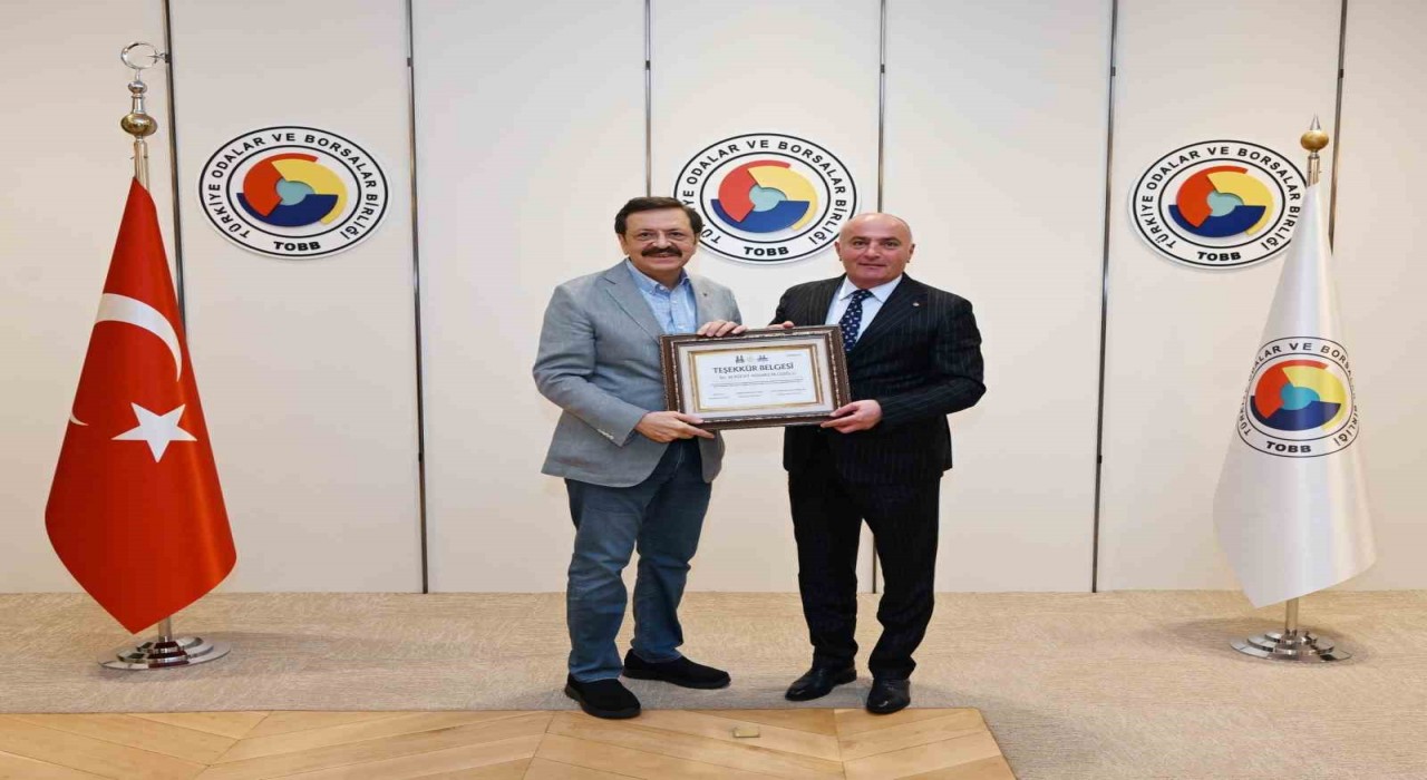 Hisarcıklıoğluna Palandöken Ekonomi Forumu teşekkürü