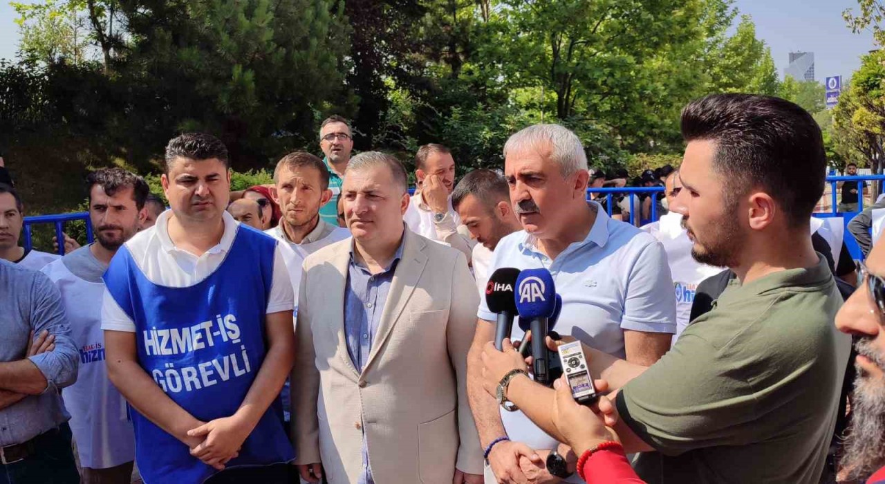 Hizmet-İş Sendikası Genel Başkan Vekili Özdemir: Bizim eylemlerimizde de, yürüyüşlerimizde de kavga göremezsiniz