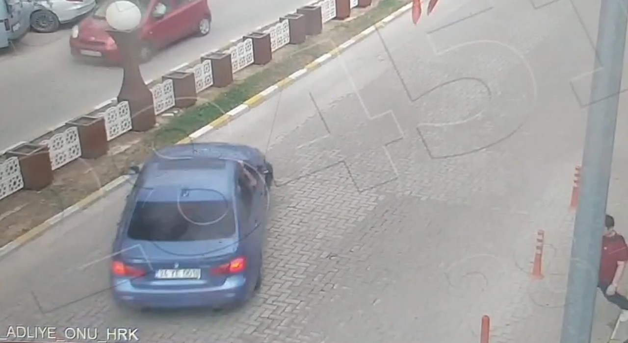 Hükümet konağı önündeki drifte 74 bin 935 TL ceza