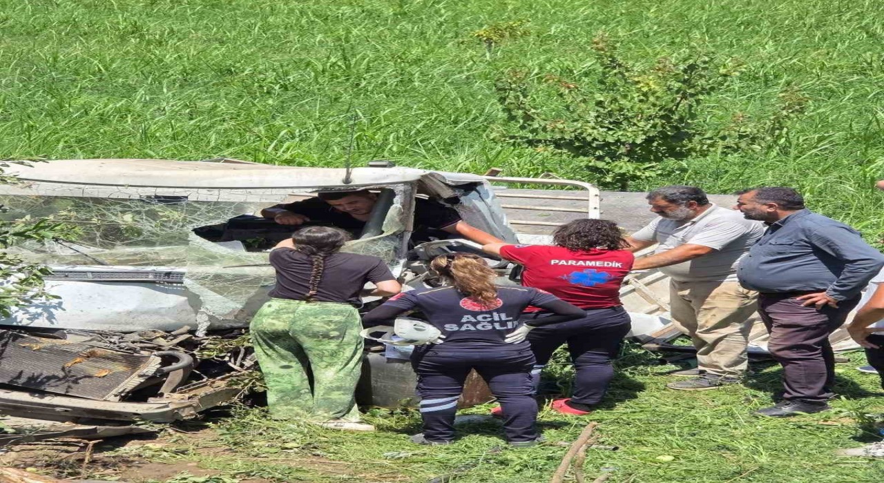 Iğdırda trafik kazası: 1 yaralı