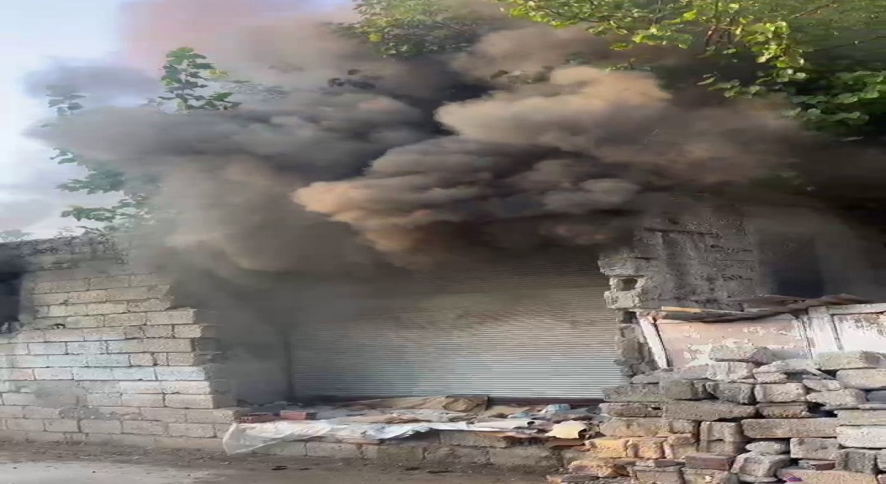 İkamette çıkan yangın korkuttu