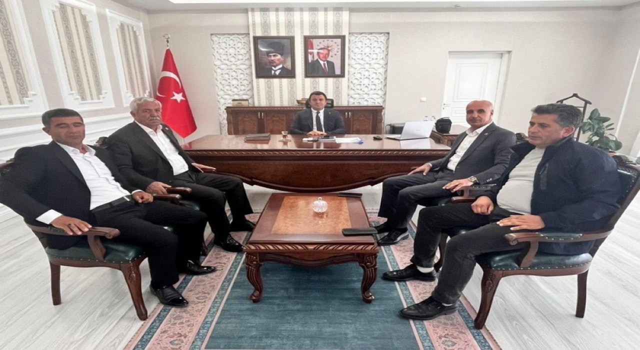 İl Meclis Üyelerinden Kaymakam Dertlioğluna ziyaret