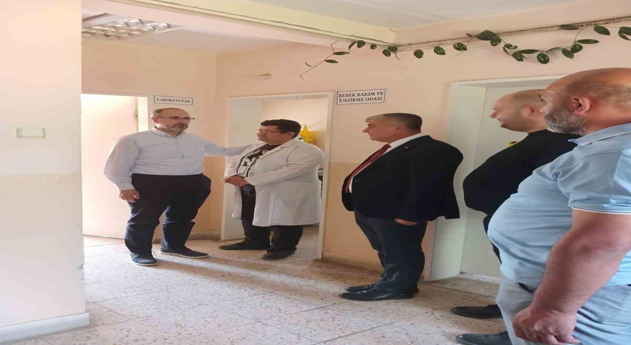 İl Sağlık Müdürü Öztürk, Çayırbağı ziyaret etti