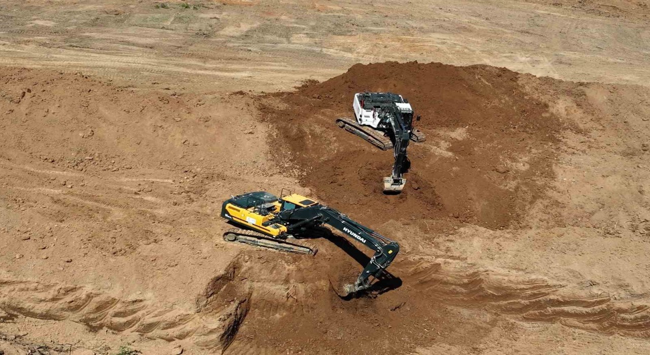 İlimtepeye yeni mezarlık kazandırılıyor