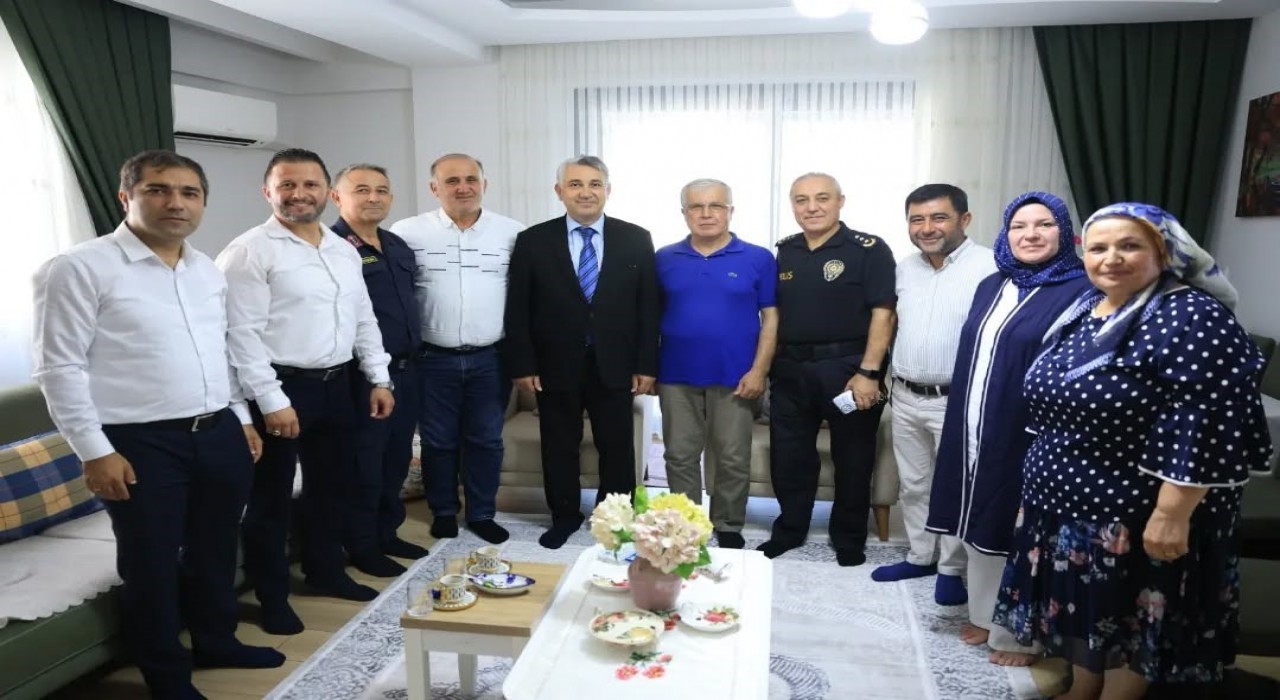 İncirliova protokolü gazi Çalışkanı unutmadı