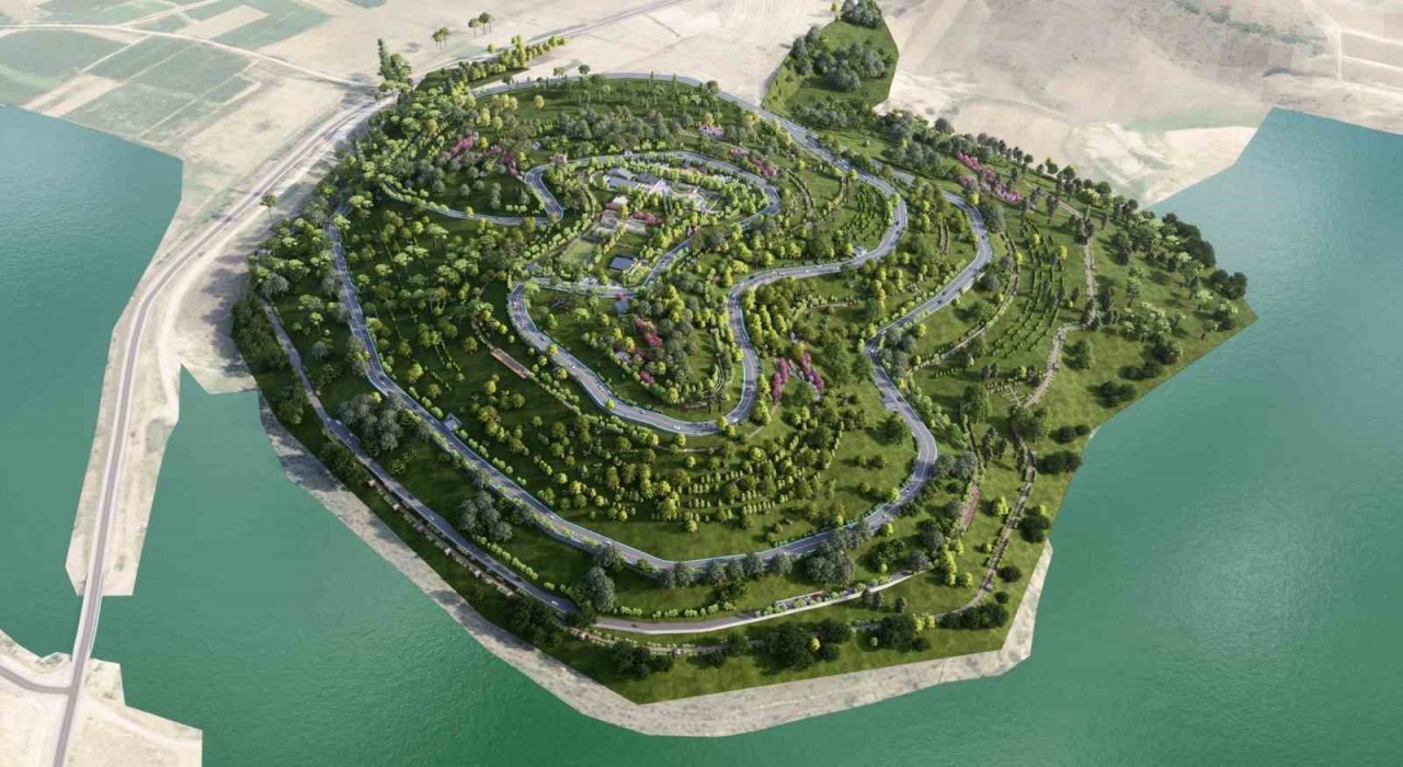 İnegöl Millet Bahçesinde çalışmalar tüm hızıyla sürüyor