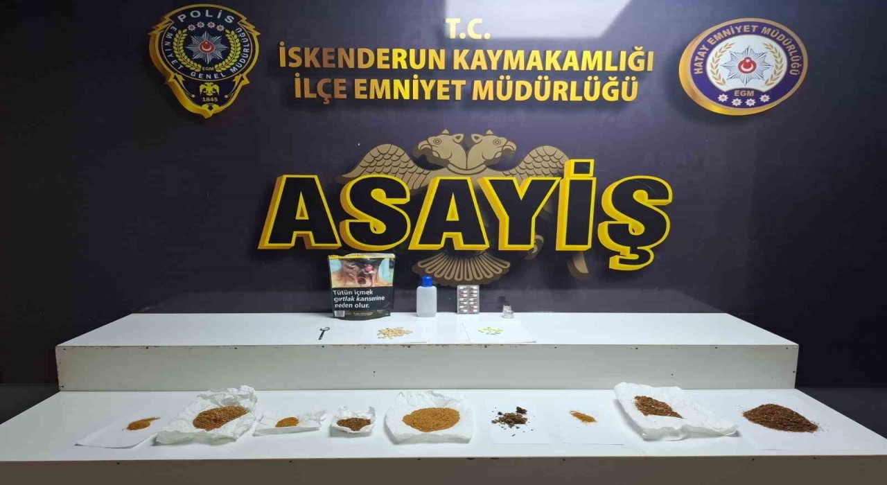 İskenderunda uyuşturucu operasyonu: 7 şüpheli yakalandı