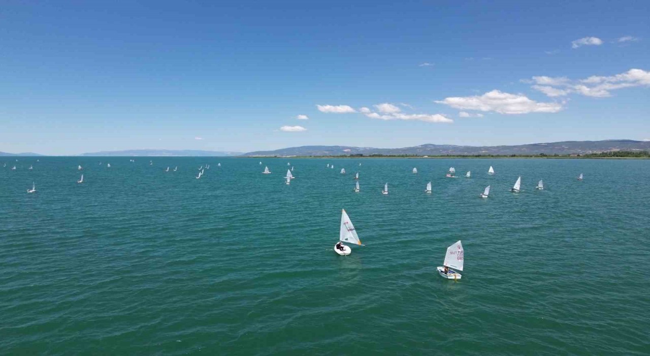 İznik Gölünde görsel şölen