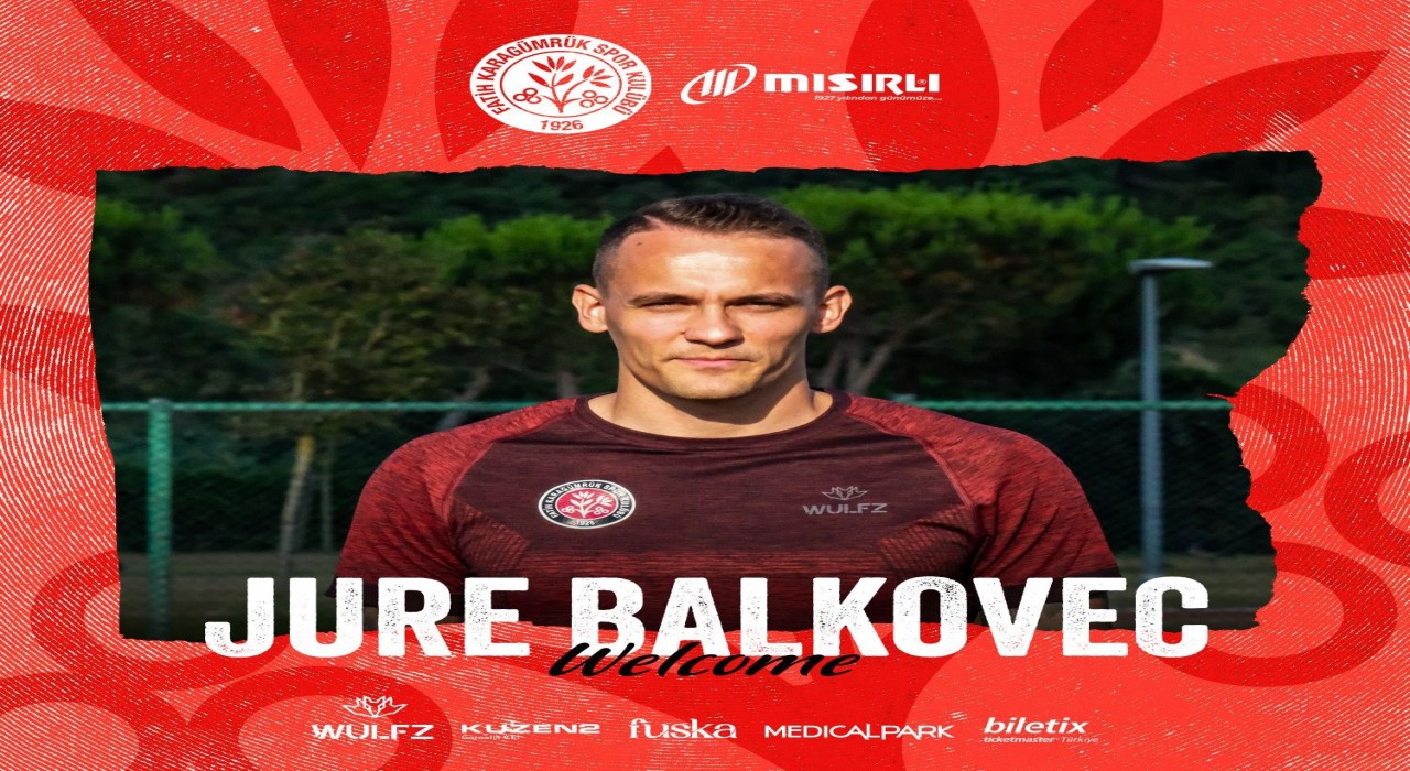 Jure Balkovec Fatih Karagümrükte