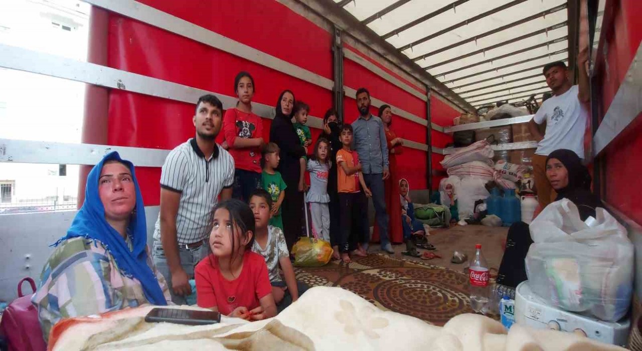 Kaçak göçmen şüphesi operasyonunda Suriyeye göçen 16 kişilik bir aile çıktı