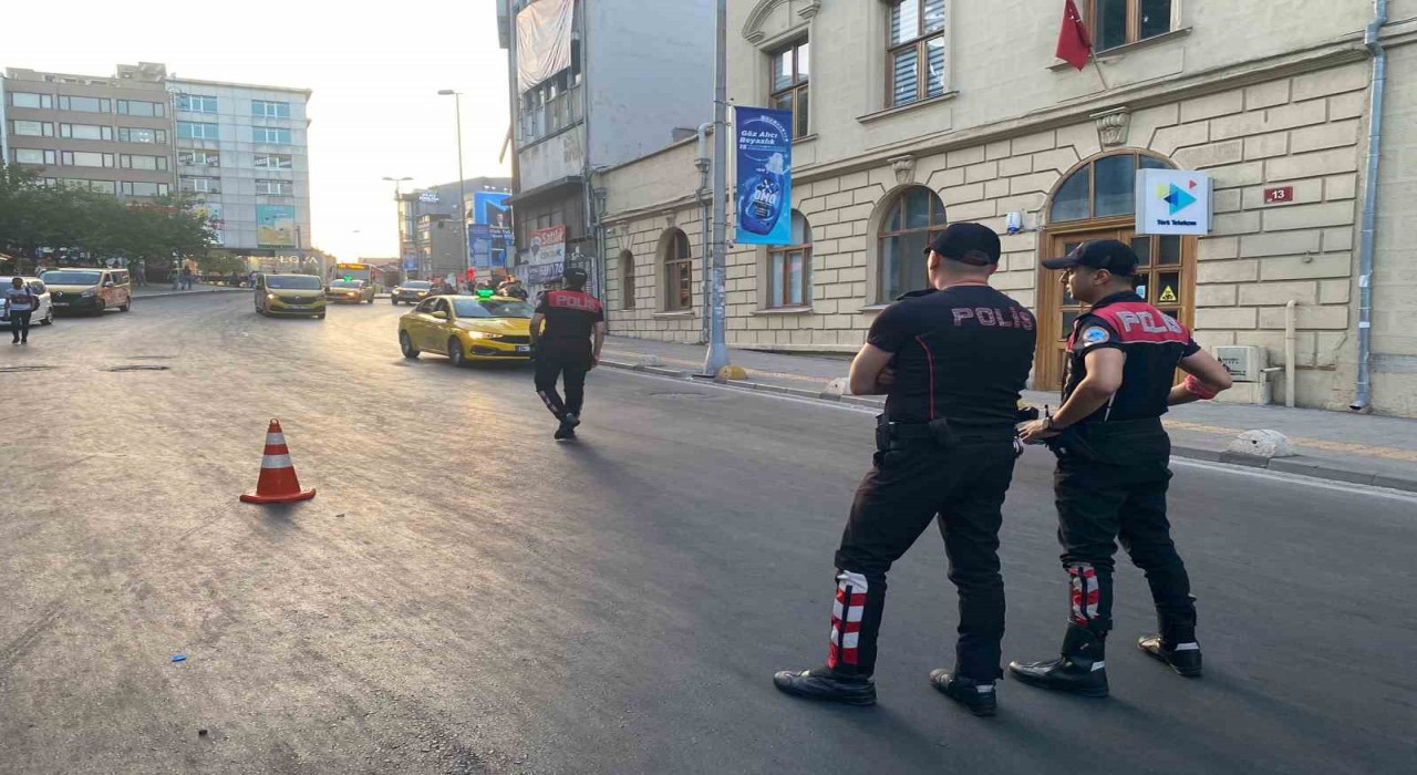 Kadıköyde helikopter destekli huzur uygulaması
