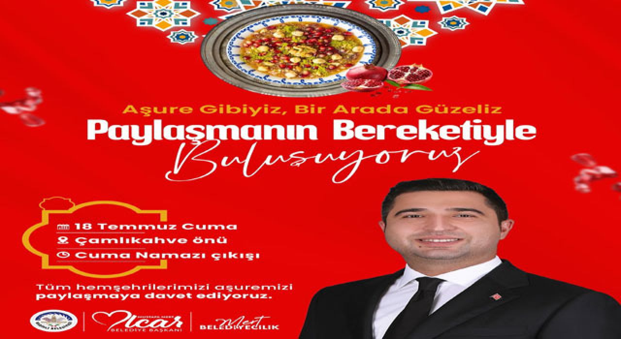 Kadirli Belediyesi'nden Cuma Namazı Sonrası Aşure İkramı