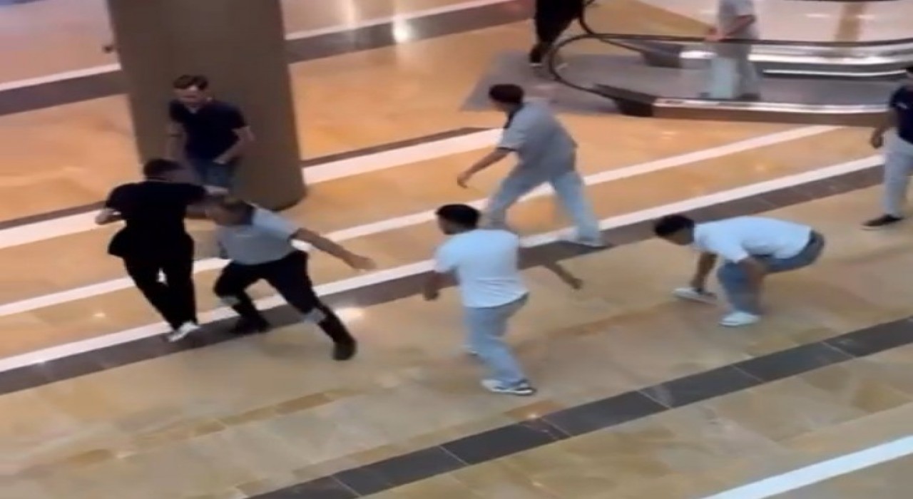 Kahramanmaraş Piazza AVMde kavga