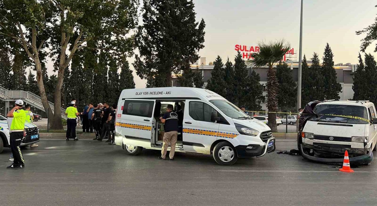Kahramanmaraşta trafik kazası: 1 ölü, 2 yaralı