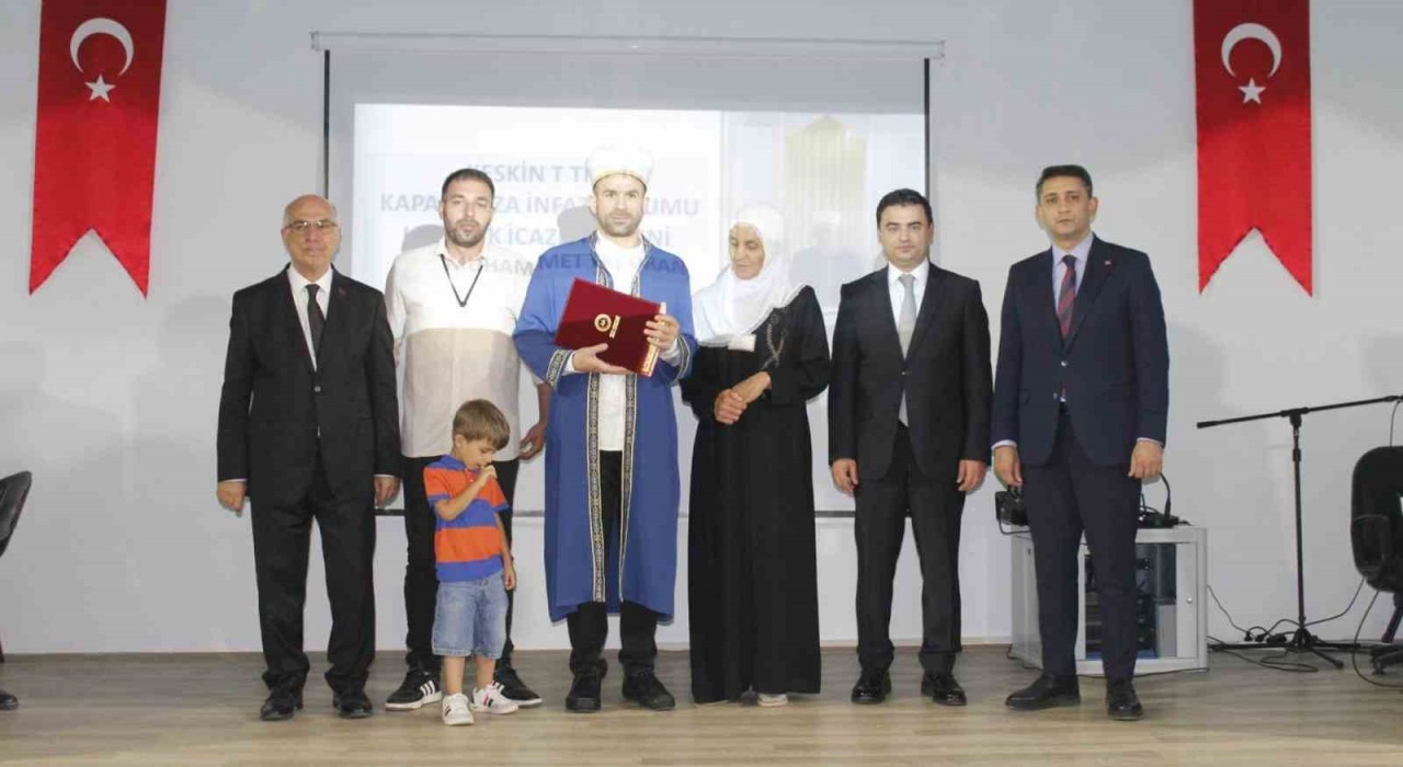 Kapalı Ceza İnfaz Kurumundaki bir hükümlü 12 ayda hafız oldu