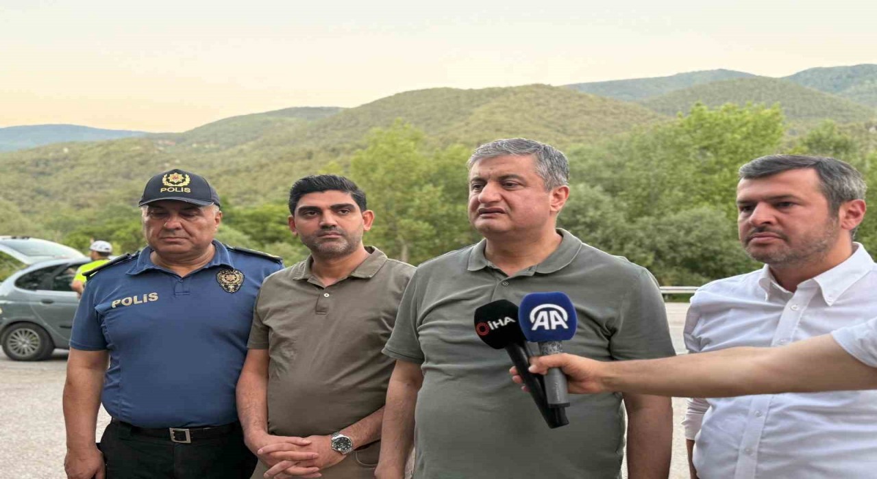 Karabük Valisi Yavuzdan yangınla ilgili açıklama: Rüzgar bizi sıkıntıya sokuyor