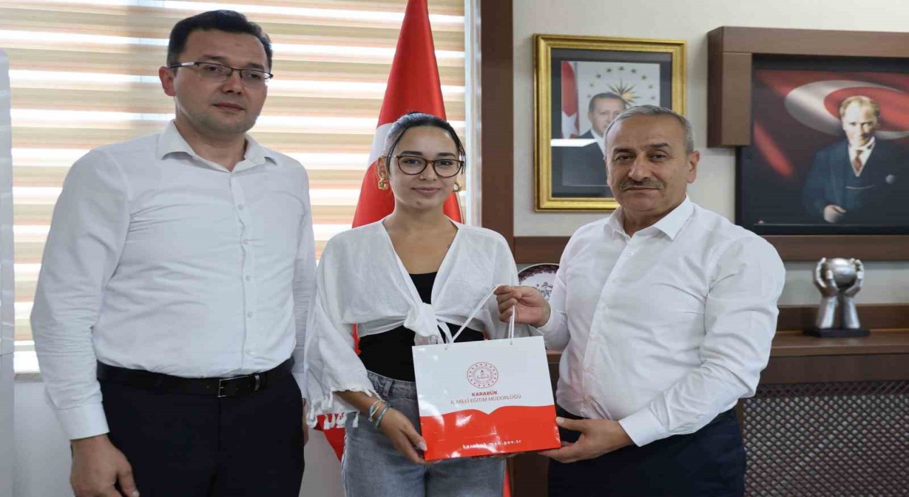 Karabüklü öğrenci slogan yarışmasında birinci oldu