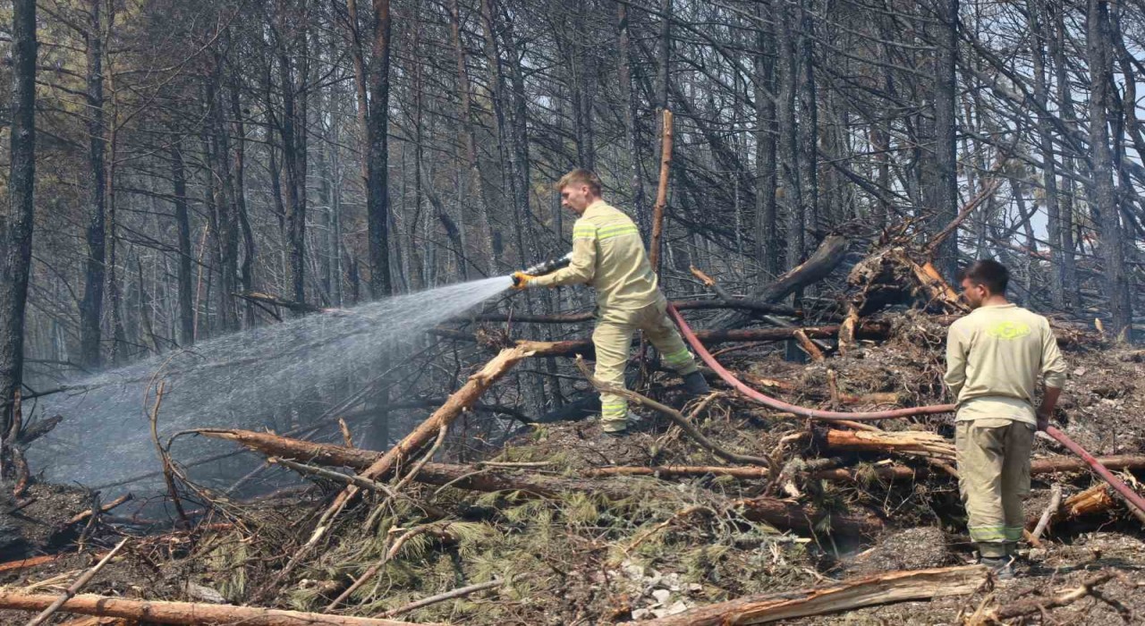 Karabükteki orman yangınında 120. saate giriliyor