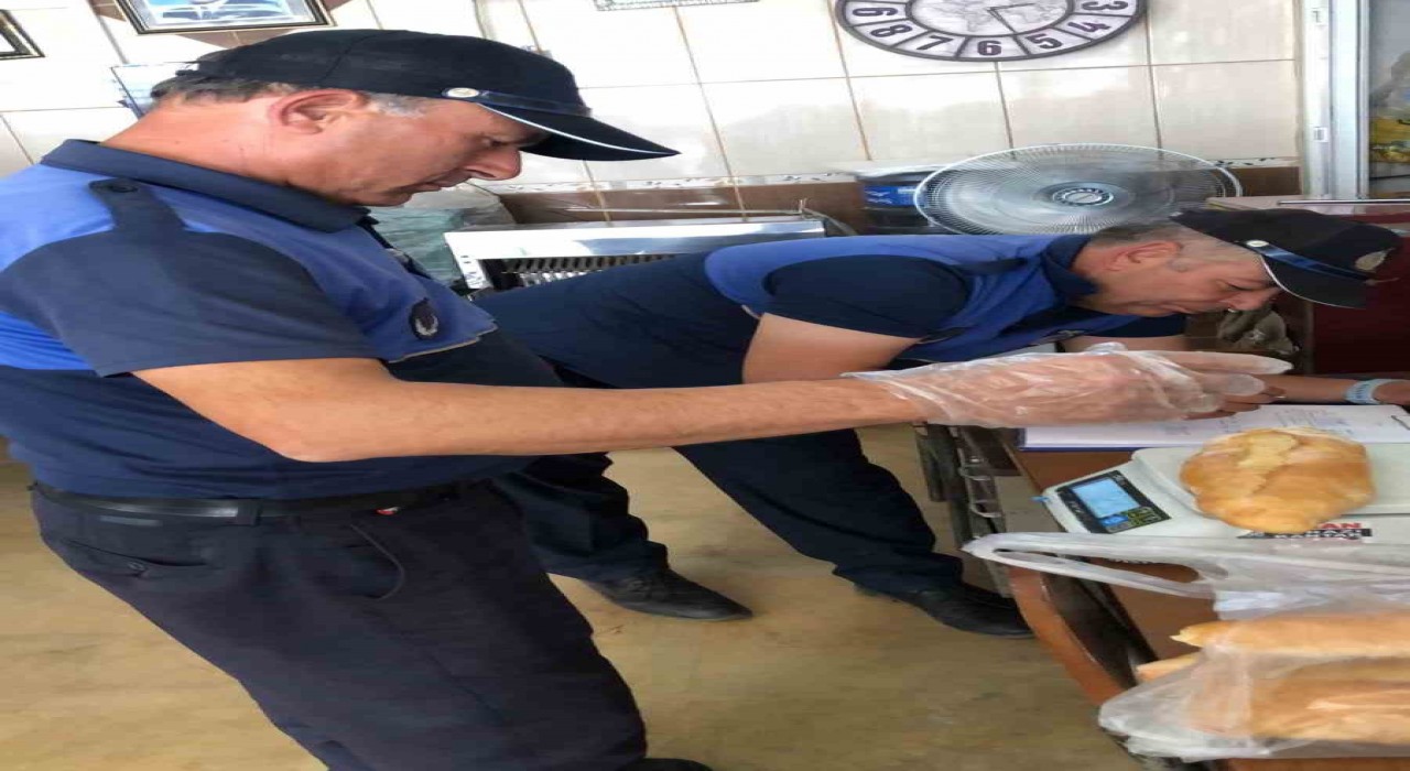 Karacasuda fırınlara gramaj denetimi yapıldı