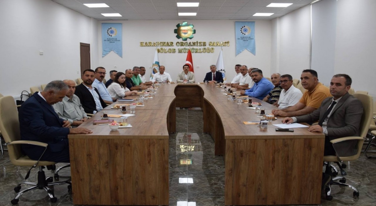 Karapınarda Hayat Boyu Öğrenme Komisyon Toplantısı yapıldı