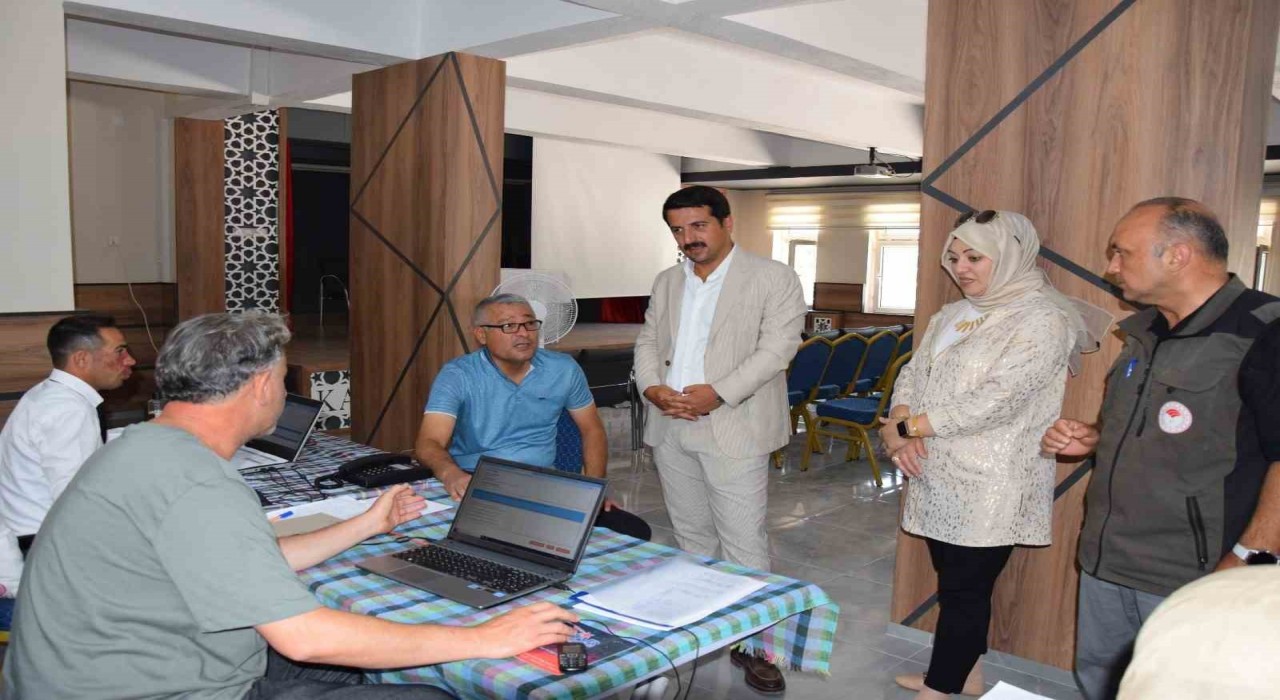 Karapınarda tarım sayımı