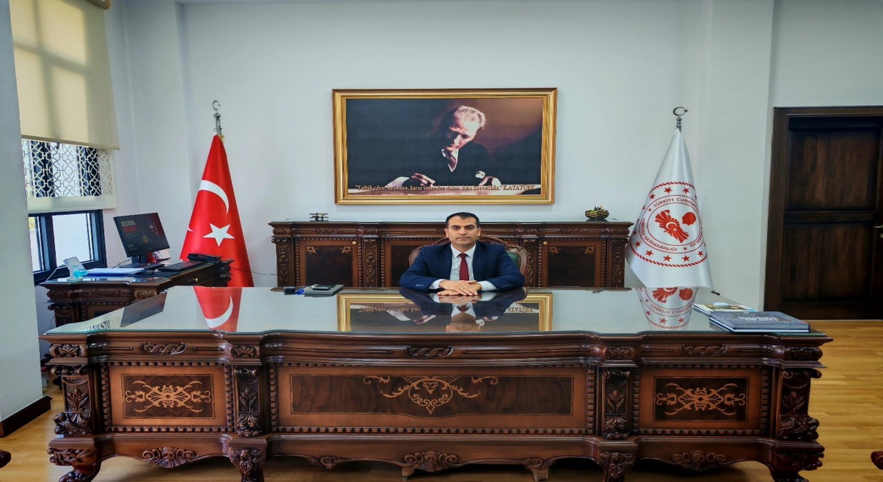 Karpuzluda Kaymakam Tokel görevine başladı