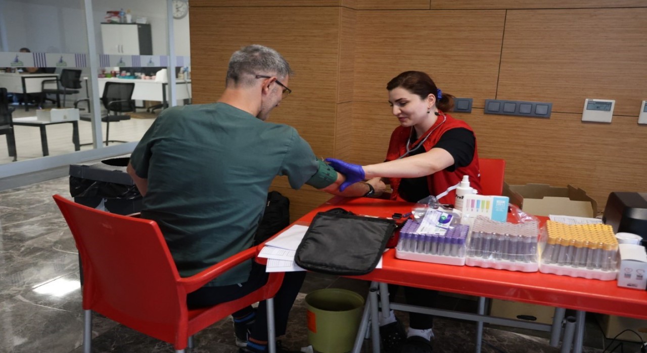 Kartepede kan bağışı kampanyası