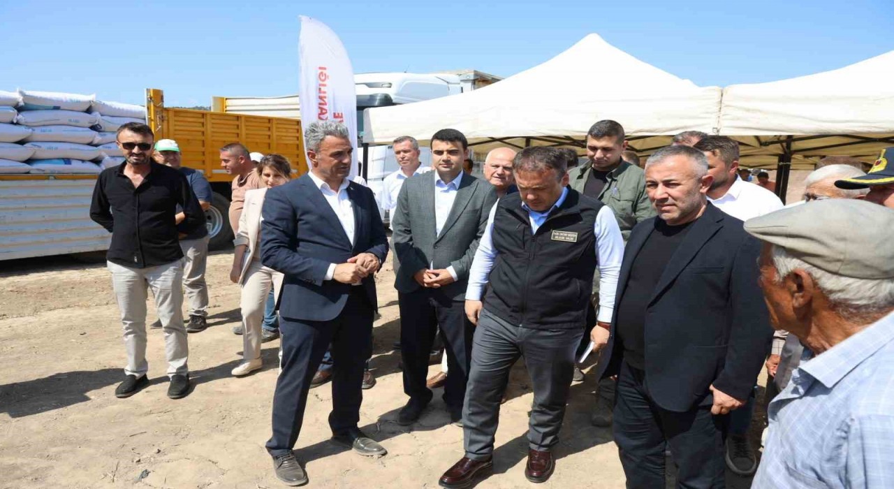 Kaşıkçı mahallesine yangın sonrası destekler ulaştırıldı