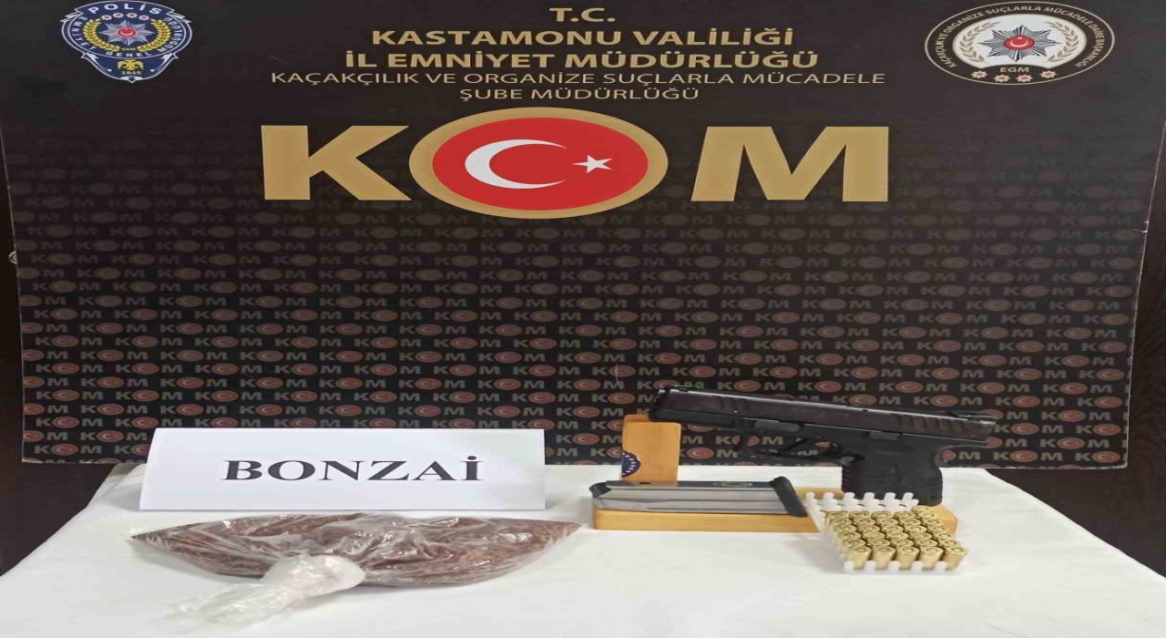 Kastamonuda uyuşturucu operasyonu: 1 gözaltı