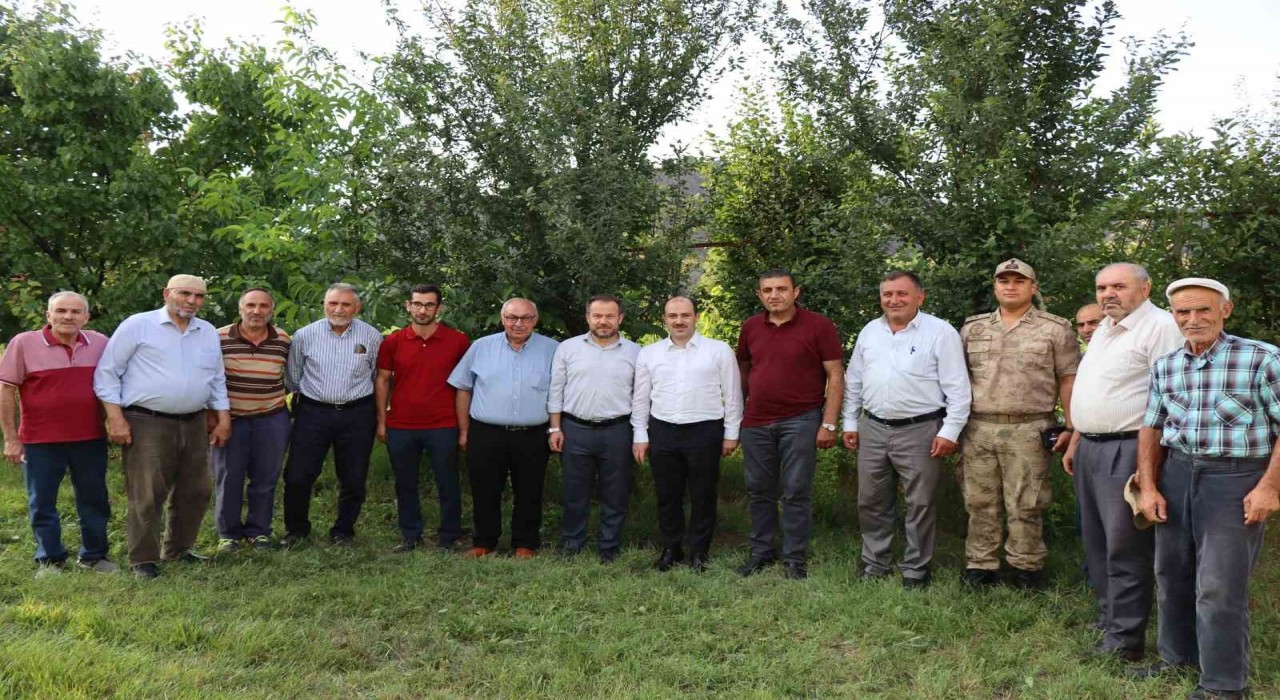 Kaymakam Çelikten Bahçecik Mahallesine ziyaret