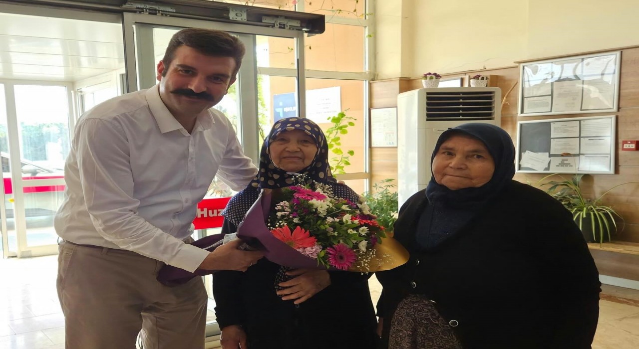 Kaymakam Yosunkayadan huzurevi sakinleriyle buluştu