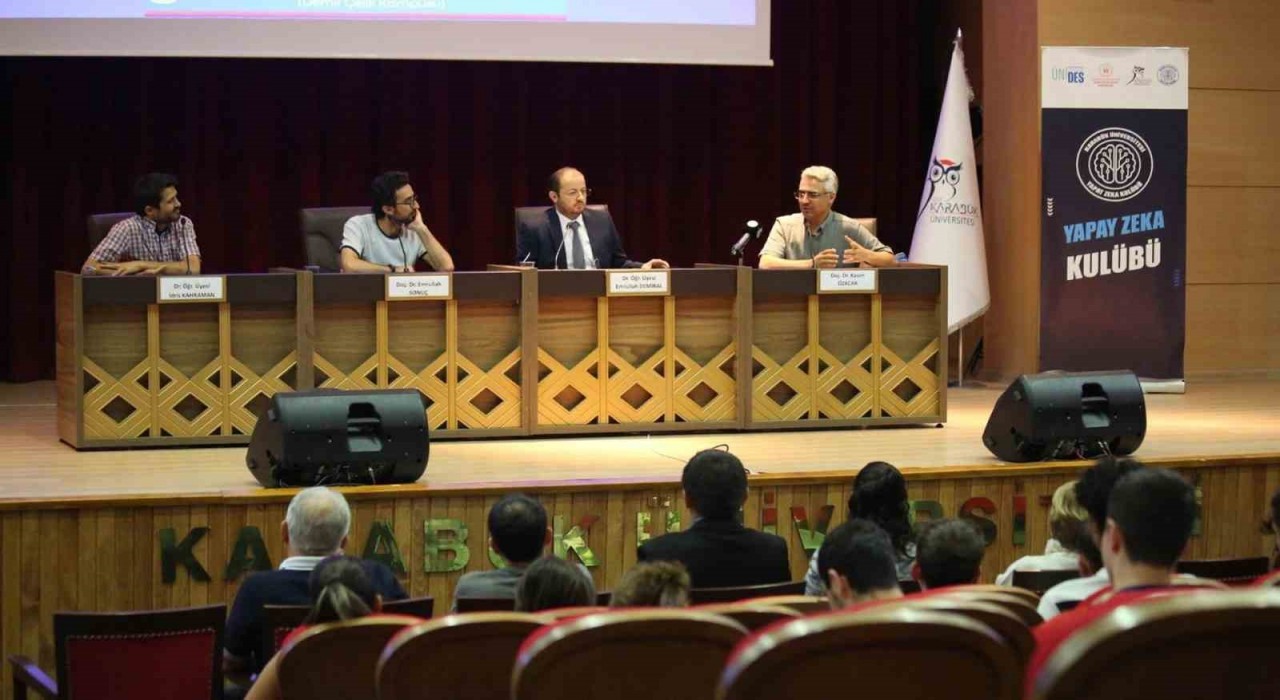 KBÜde ÜNİDES kapsamında Yapay Zeka Paneli düzenlendi