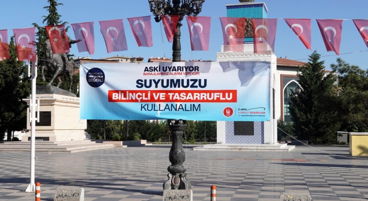 Keçiören Belediyesinden su tasarruf seferberliği