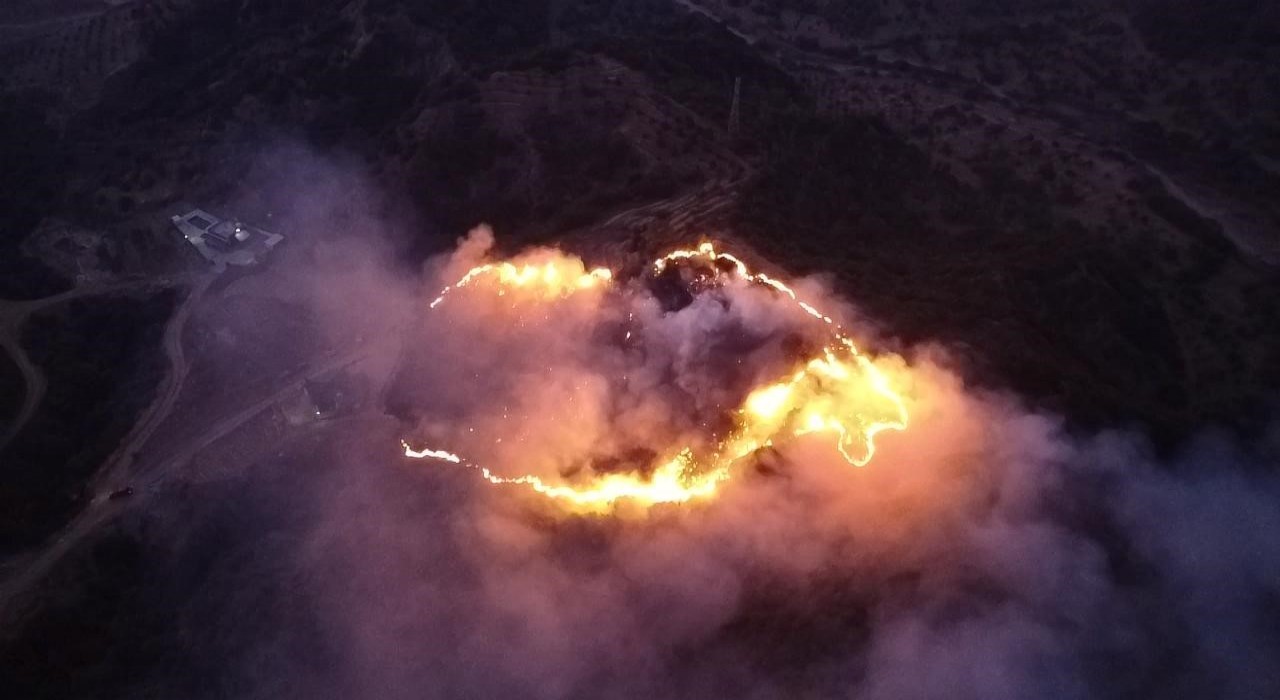 Keneyi yakmak isterken ormanı yaktı